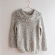 Load image into Gallery viewer, Grey Roll Neck Mohair Knit Jumper (6-12)
