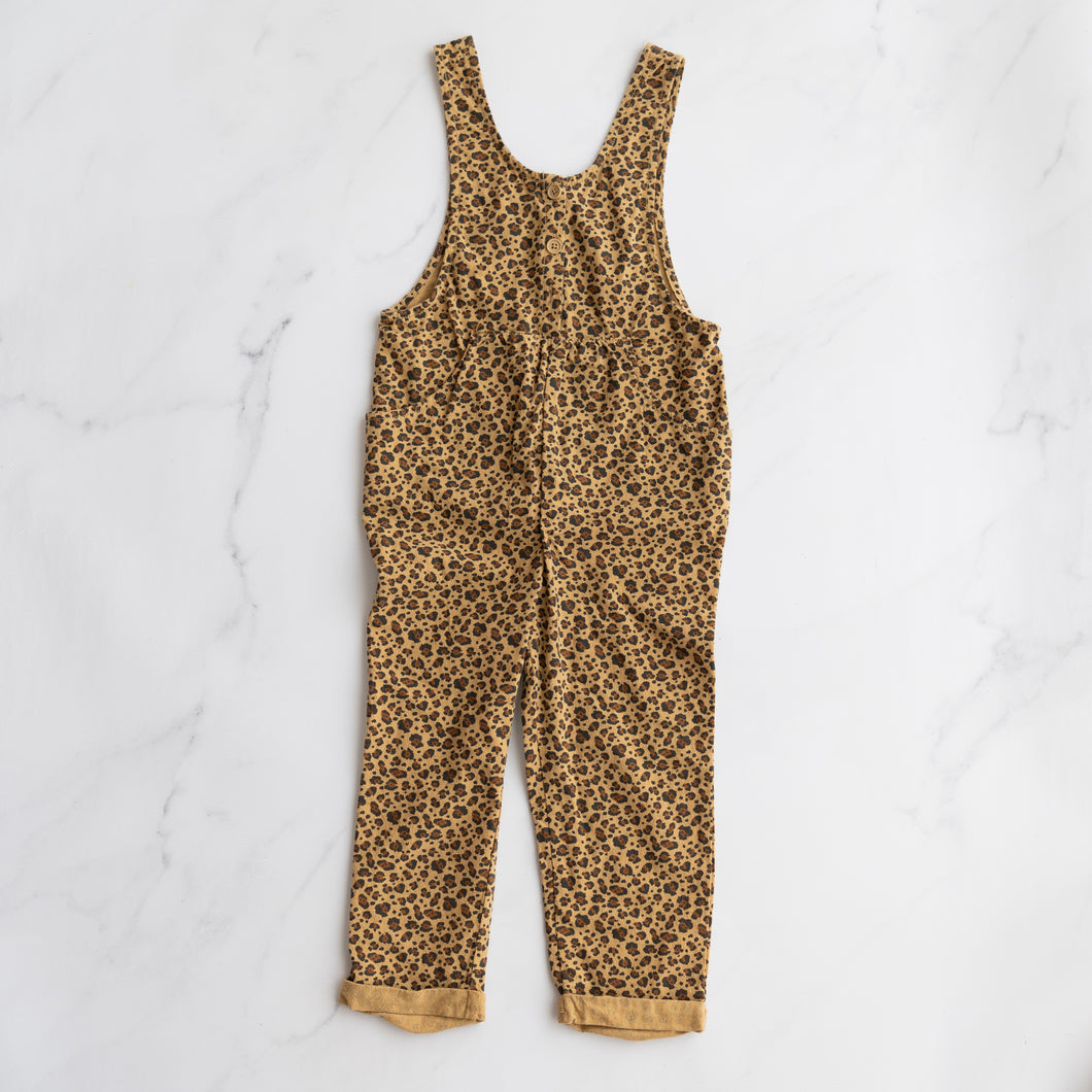Cotton On Leopard Print Overalls (5Y)