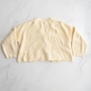 Relaxed Cream Cotton Cardigan (6-8Y)
