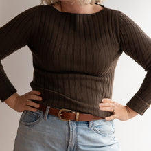 Load image into Gallery viewer, Wixii Cotton Cashmere Ribbed Jumper (10-14)
