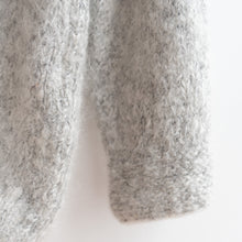 Load image into Gallery viewer, Grey Roll Neck Mohair Knit Jumper (6-12)

