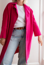 Load image into Gallery viewer, David Pond Fuschia Wool Coat (10-16)
