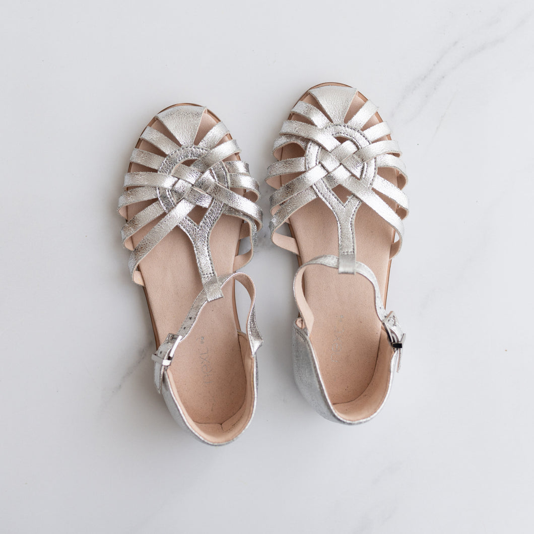 Next Silver Sandals (UK Y1)