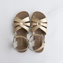 Load image into Gallery viewer, Saltwater Gold Sandals (US 6)
