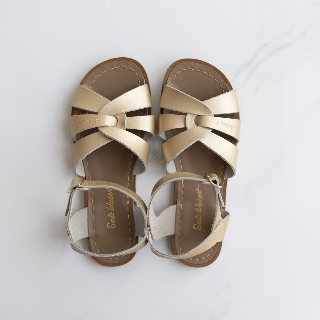 Saltwater Gold Sandals (US 6)