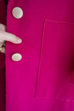 Load image into Gallery viewer, David Pond Fuschia Wool Coat (10-16)
