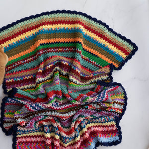 Technicolour Dream Crochet Blanket
