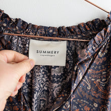 Load image into Gallery viewer, Summery Copenhagen Paisley Dress (12-14)
