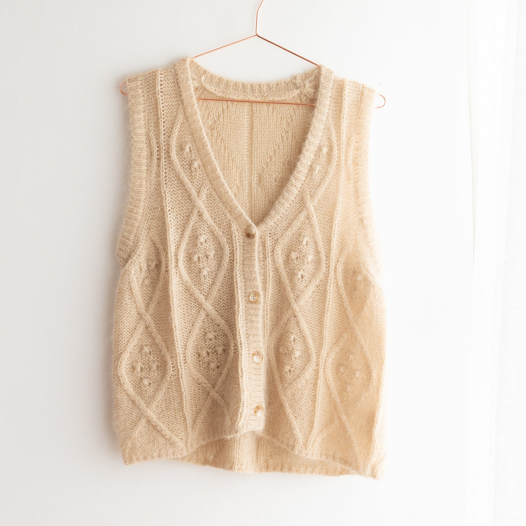 Lusciously Soft Wool Knit Vest (12-14)