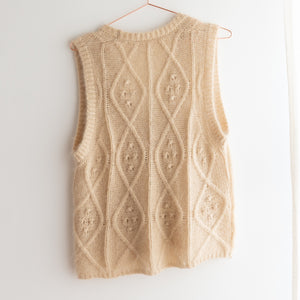 Lusciously Soft Wool Knit Vest (12-14)