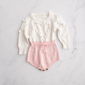 Sweet Heart Romper (12-18M)