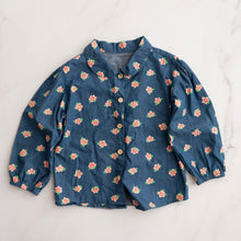 Load image into Gallery viewer, Ditsy Denim Floral Shirt (6-8Y)
