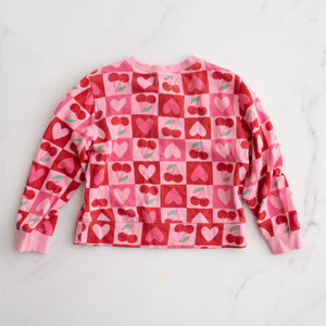 Cherry Heart Jumper (3-4Y)