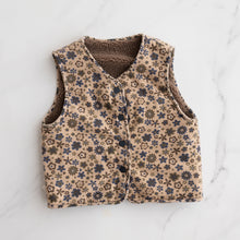 Load image into Gallery viewer, Reversible Floral Vest (5-7Y)
