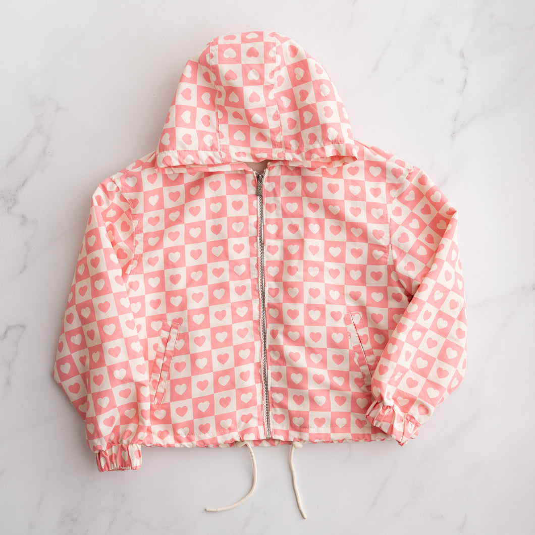 All The Hearts Fleece Lined Jacket (10-12Y)