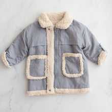 Load image into Gallery viewer, Cosy Blues Jacket (4Y)
