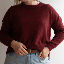 Load image into Gallery viewer, Olive Maroon Speckle Wool Jumper (10-14)
