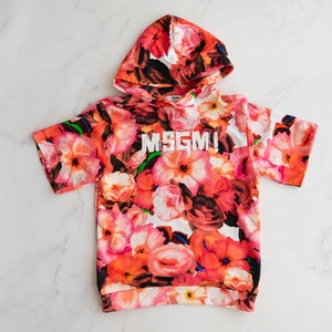 MSGM Floral Hooded T-Shirt (9-10Y)