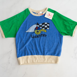 Lucky Try Towelling Tee (10-11Y)