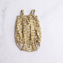 Load image into Gallery viewer, Mustard Floral Romper (6-12M)
