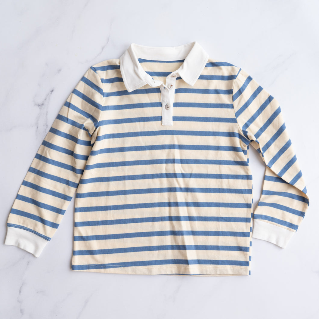 Striped Long Sleeve Top (7-8Y)