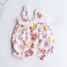 Load image into Gallery viewer, Floral Romper (3-6M)
