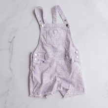 Load image into Gallery viewer, Lilac Flower Shortalls (7Y)
