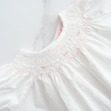 Load image into Gallery viewer, White Smocked Dress (6M)
