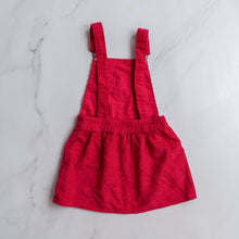 Load image into Gallery viewer, Hot Pink Heart Cord Dress (4-5Y)
