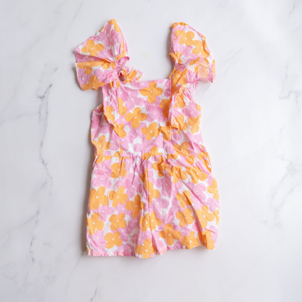 Summer Floral Romper (7-8Y)