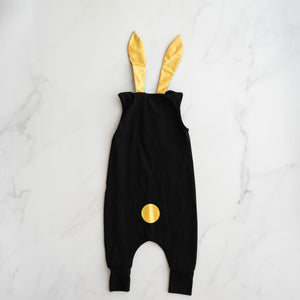 Carbon Soldier Bunny Romper (12-18M)