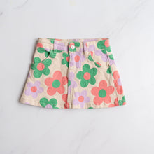 Load image into Gallery viewer, Seed Floral Denim Skirt (4Y)
