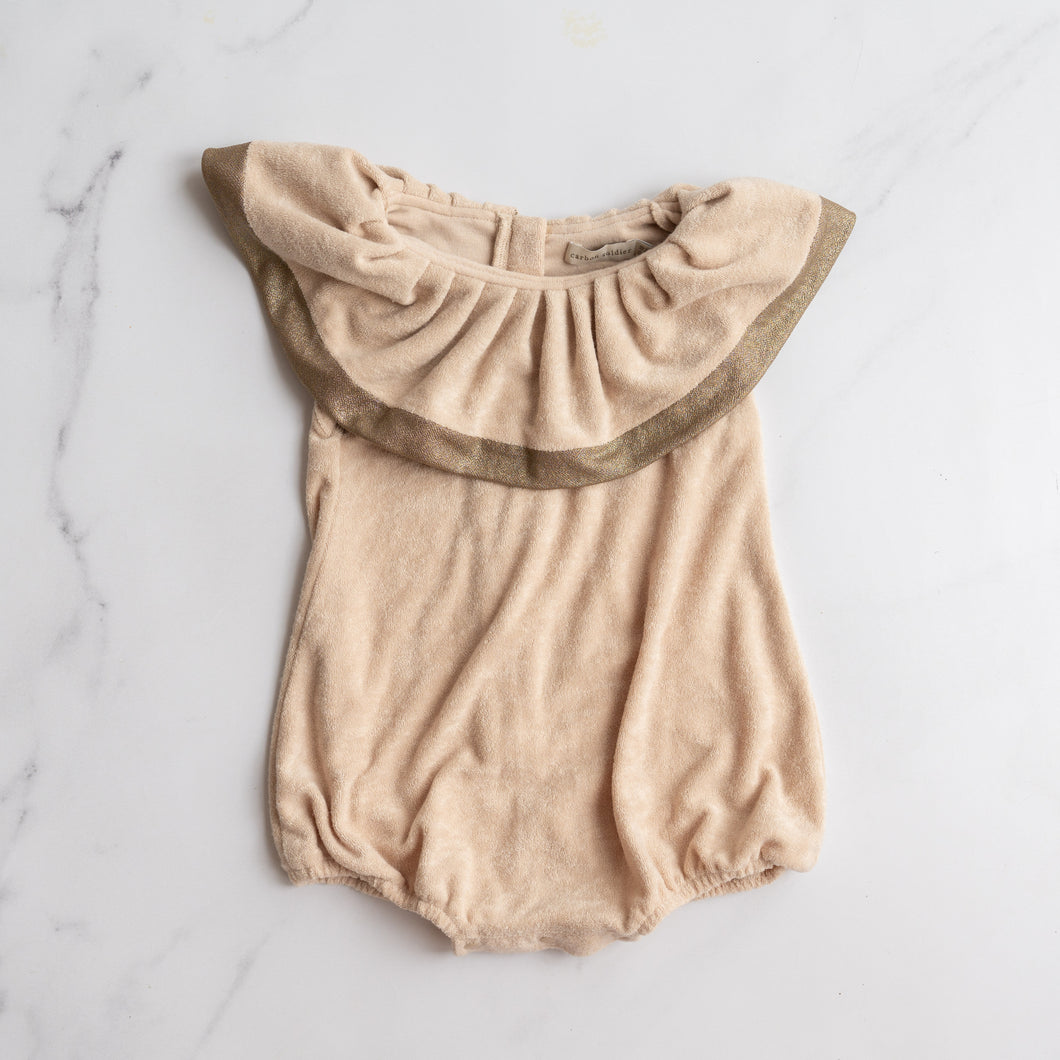 Carbon Soldier Towelling Romper (1-2y)