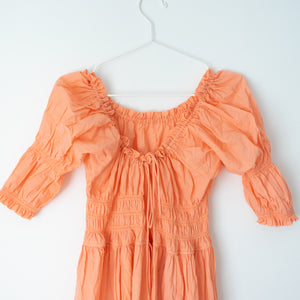 Peach Midi Dress (8-12)