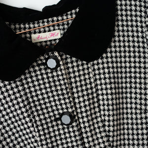 Alannah Hill Houndstooth Wool Coat (14-16)