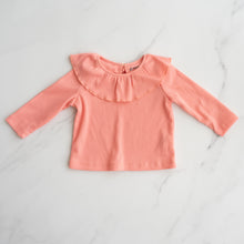 Load image into Gallery viewer, Pink Ribbed Top (6-9M)
